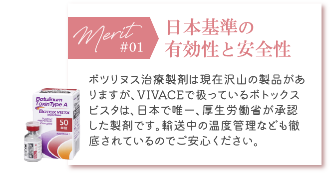 日本基準の
有効性と安全性