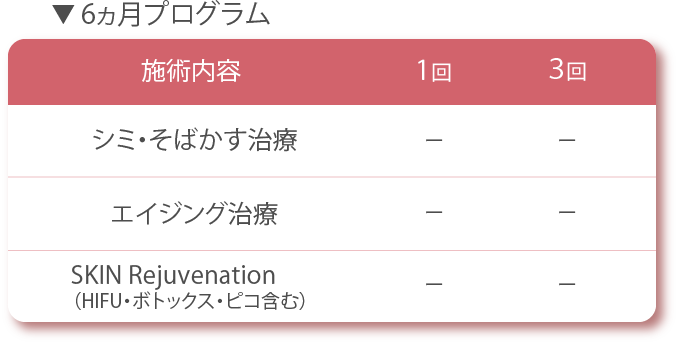 ピコレーザー料金3